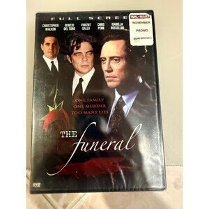 The Funeral DVD Full Screen Christopher Walken Benicio Del Toro Chris Penn Echo